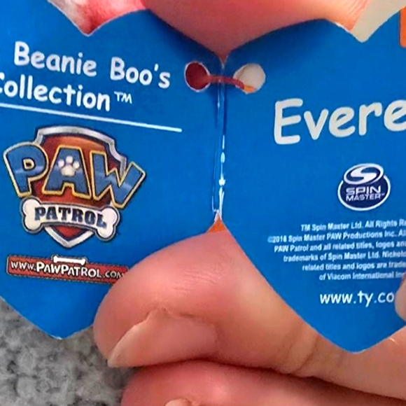 NWT Ty Beanie Boo's Collection Paw Patrol Everest - Picture 7 of 7